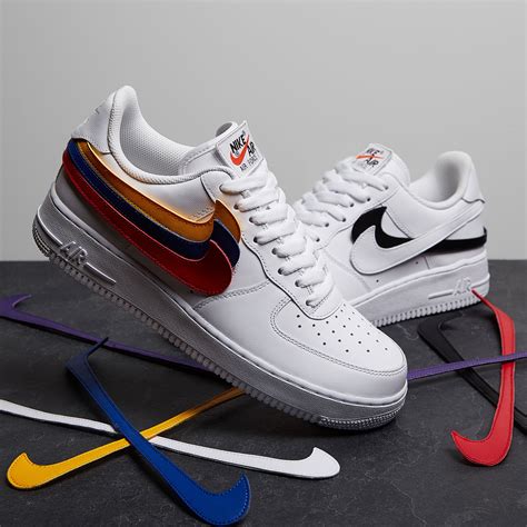 nike air force 1 blauwe swoosh|air force 1 swoosh pack.